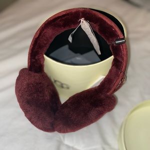 UGG Women Earmuffs, Wine Tasting color, O/S